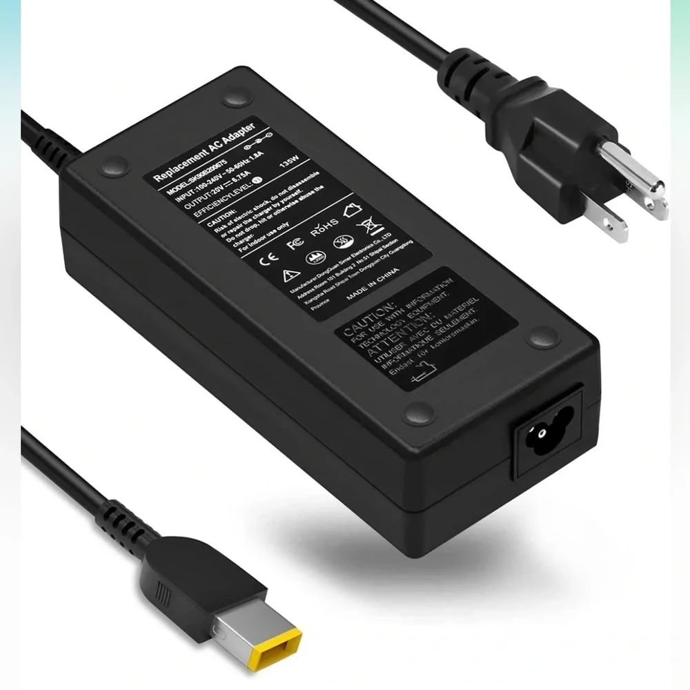 TSKYBEAR Laptop Charging Cord AC Power Adapter For Lenovo Like New